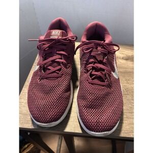 Nike Burgundy Athletic Shoes